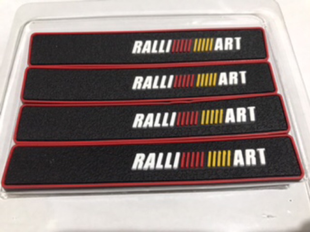 Door Guard Karet Pelindung Pintu Mobil Ralliart