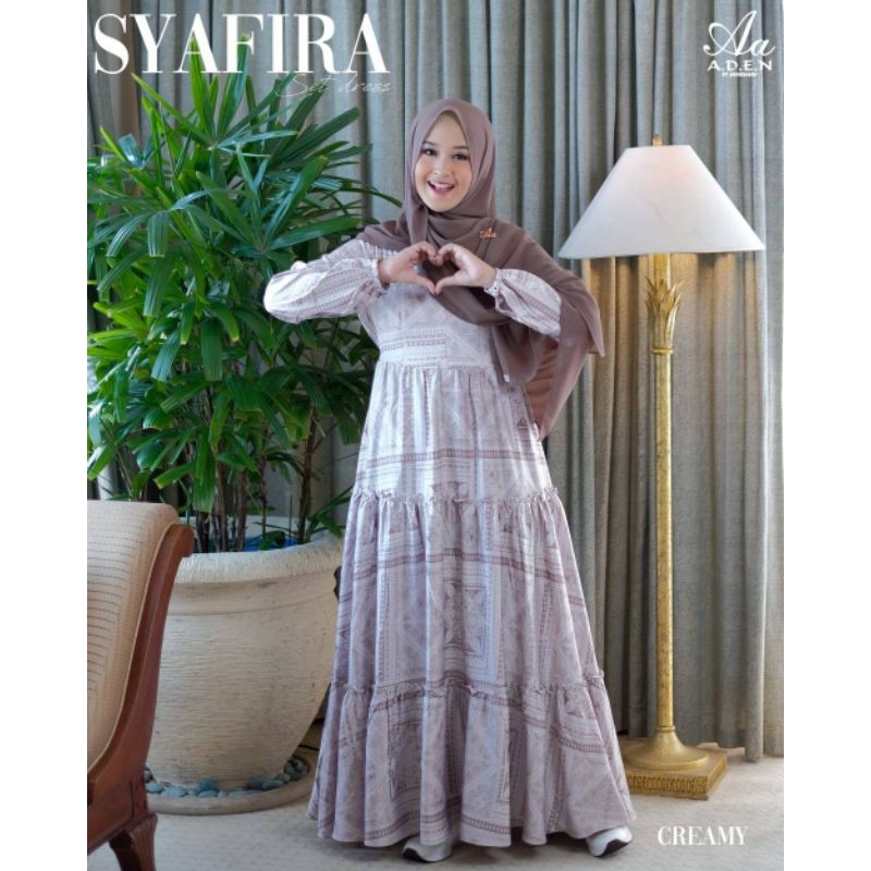 syafira dress by Aden hijab