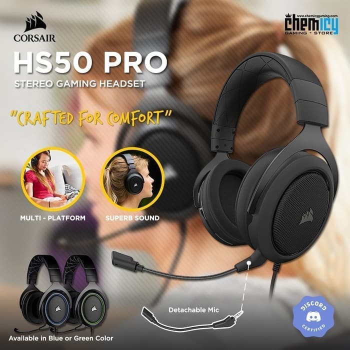 Corsair HS50 / HS 50 Pro Stereo Gaming Headset