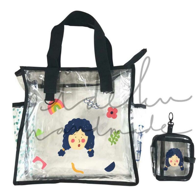 clear bag PUBI