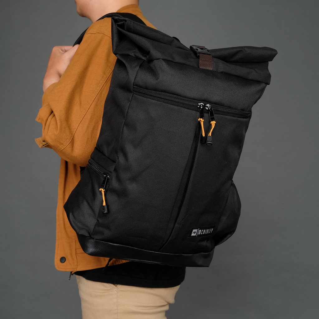 LUCIFER BLACK - Ransel Tas Punggung Backpack Pria Original