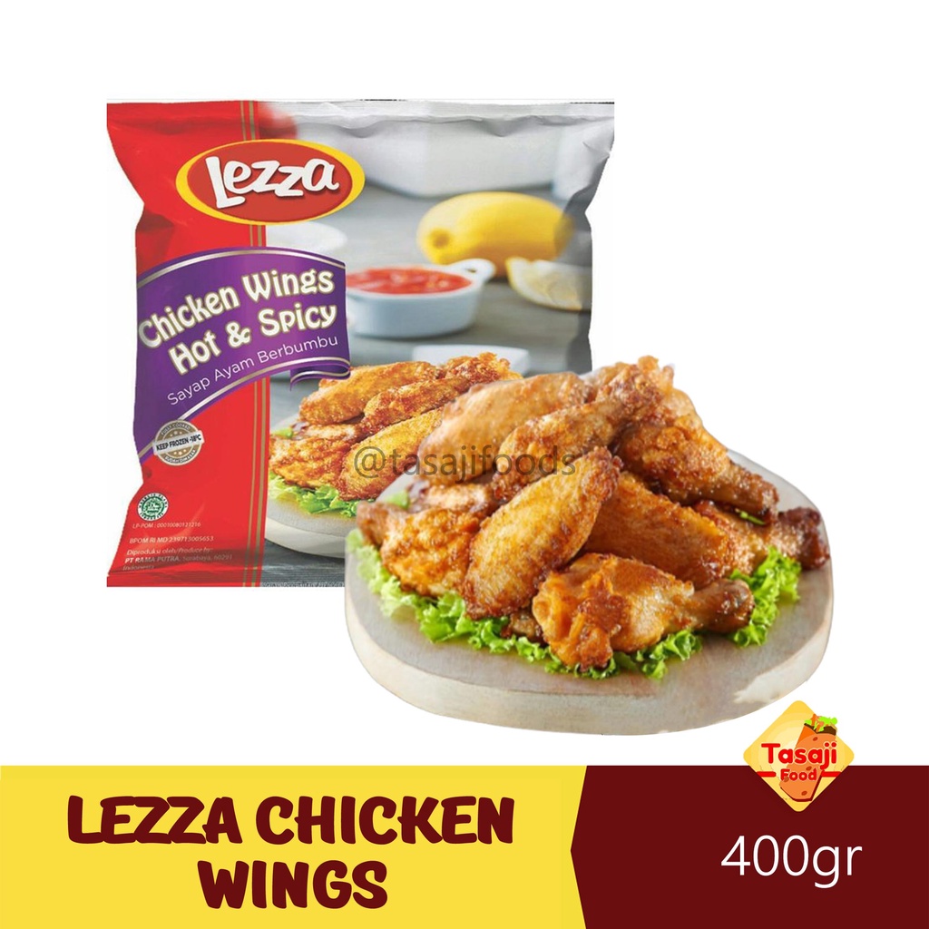 LEZZA Chicken Wings Hot &amp; Spicy 400 Gram