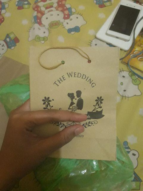 Paper Bag Tempat Mangkok  Bola 11x6x12