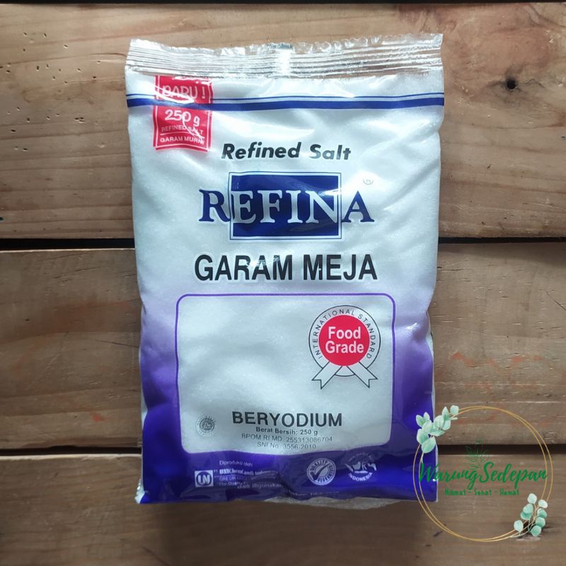 

Refina Garam Meja 250 gr Garam Halus Refina Garam Beryodium