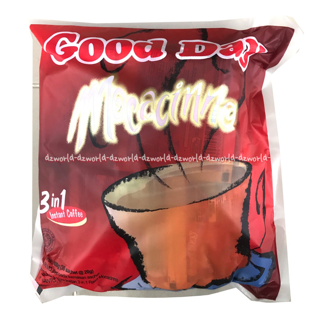 

Good Day Mocacinno Isi 30 Sachet Kopi Instan Goodday Mokacino 30 sachet Gooday merah Red