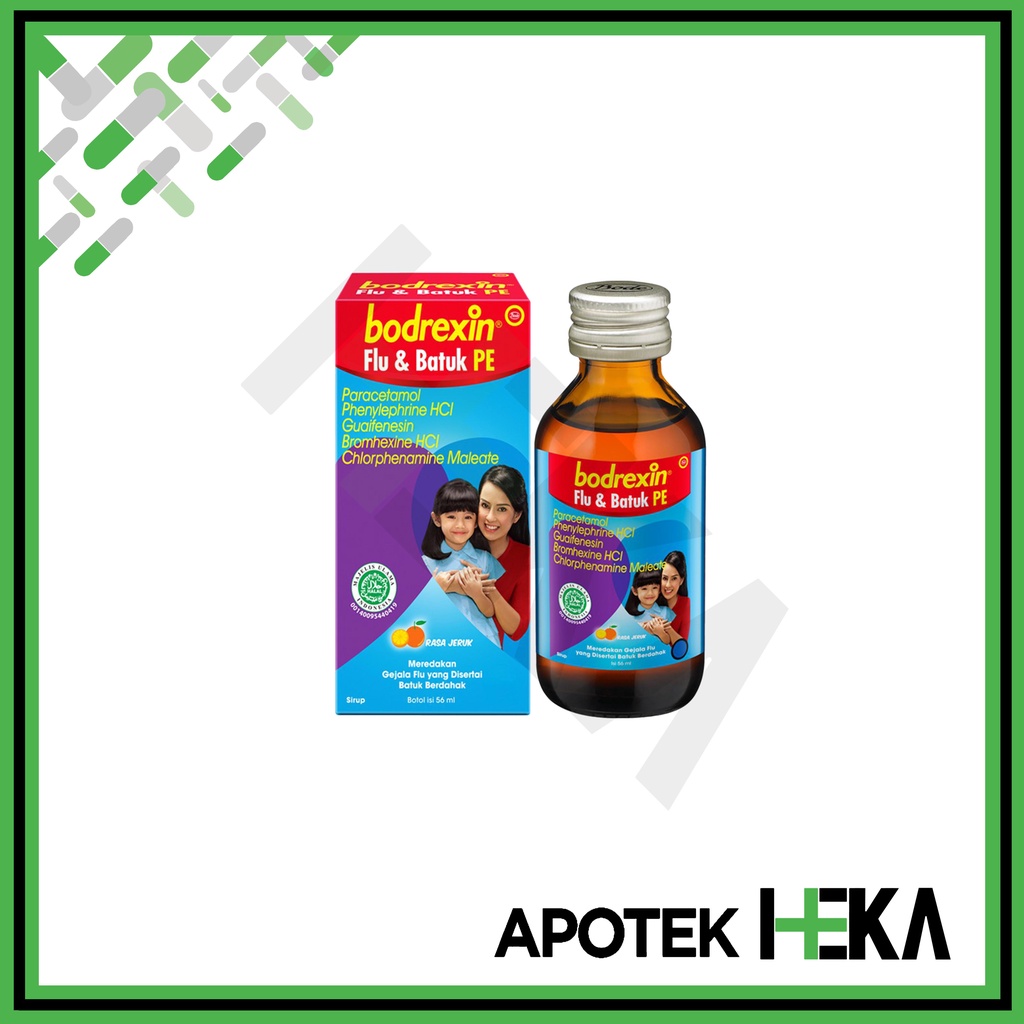 Bodrexin Flu dan Batuk PE Sirup 56 ml - Sirup Batuk Berdahak (SEMARANG)