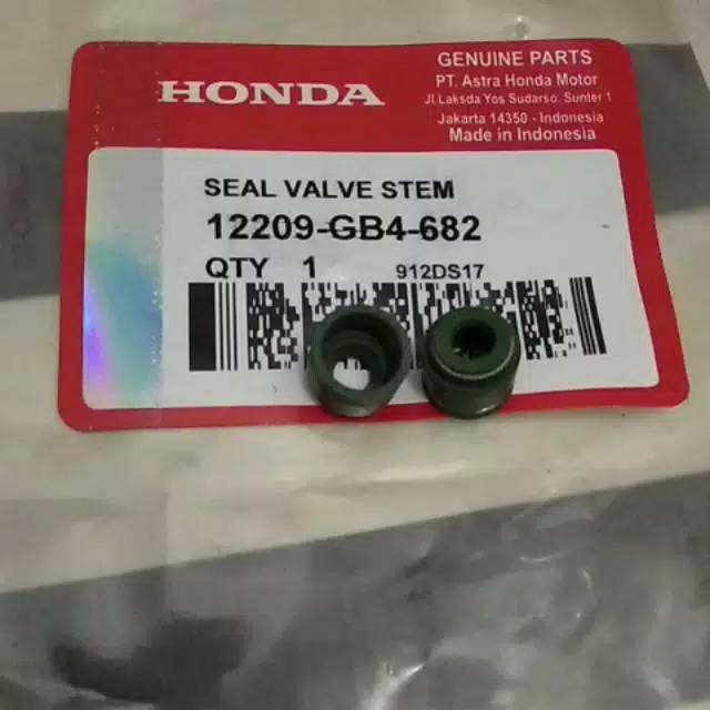 ORIGINAL AHM seal sil klep honda beat vario scoopy grand supra x 125