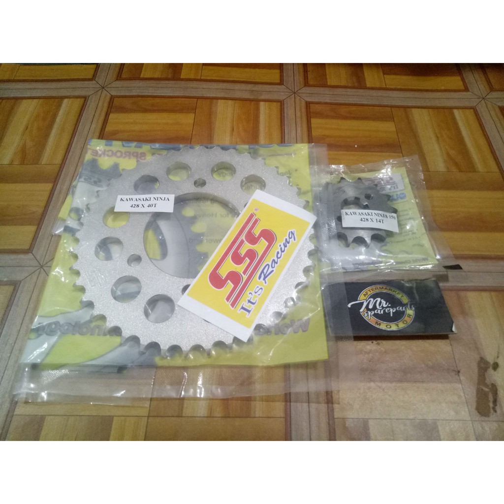 Gear SSS 428 HSBT Kawasaki Ninja 150 RR (14, 15T/42 T)
