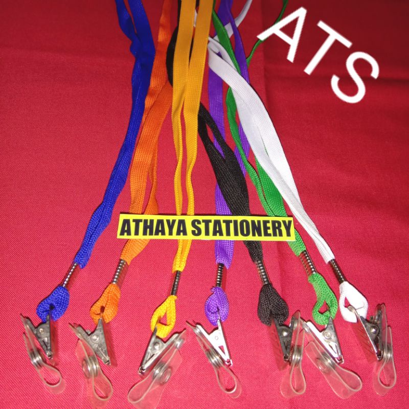 

Tali ID card jepit 1 cm