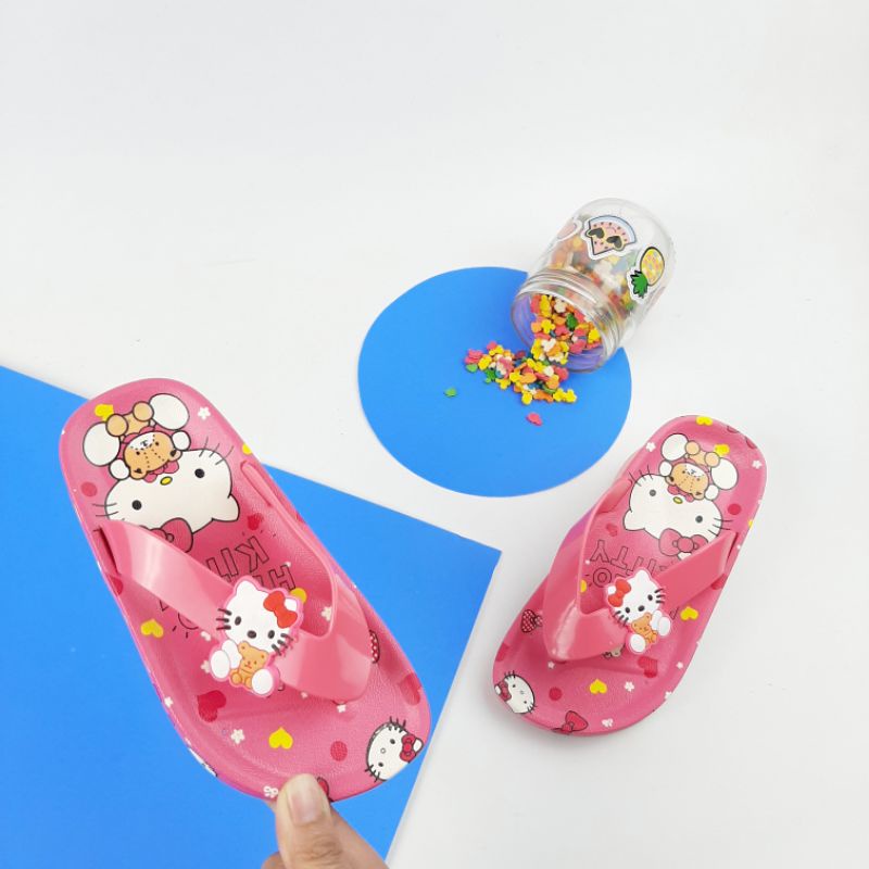 Sandal jepit anak perempuan Hello Kitty AleaKae Rz.21.002 26-30