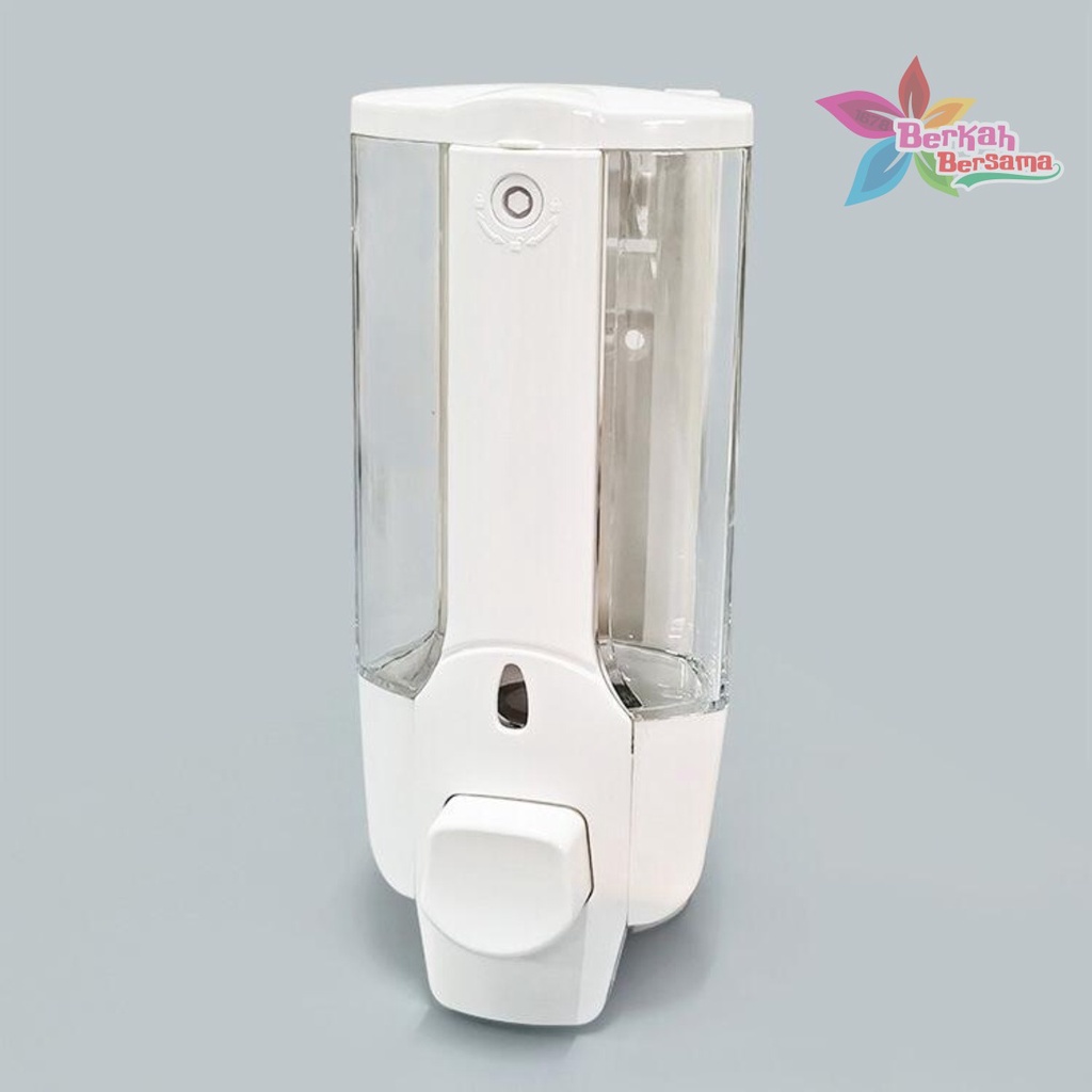 RT86 Tempat Hand Soap Washing hand Dispenser Sabun Cair Single Key Lock Tube Double 1 Tabung Dinding WC BB6371