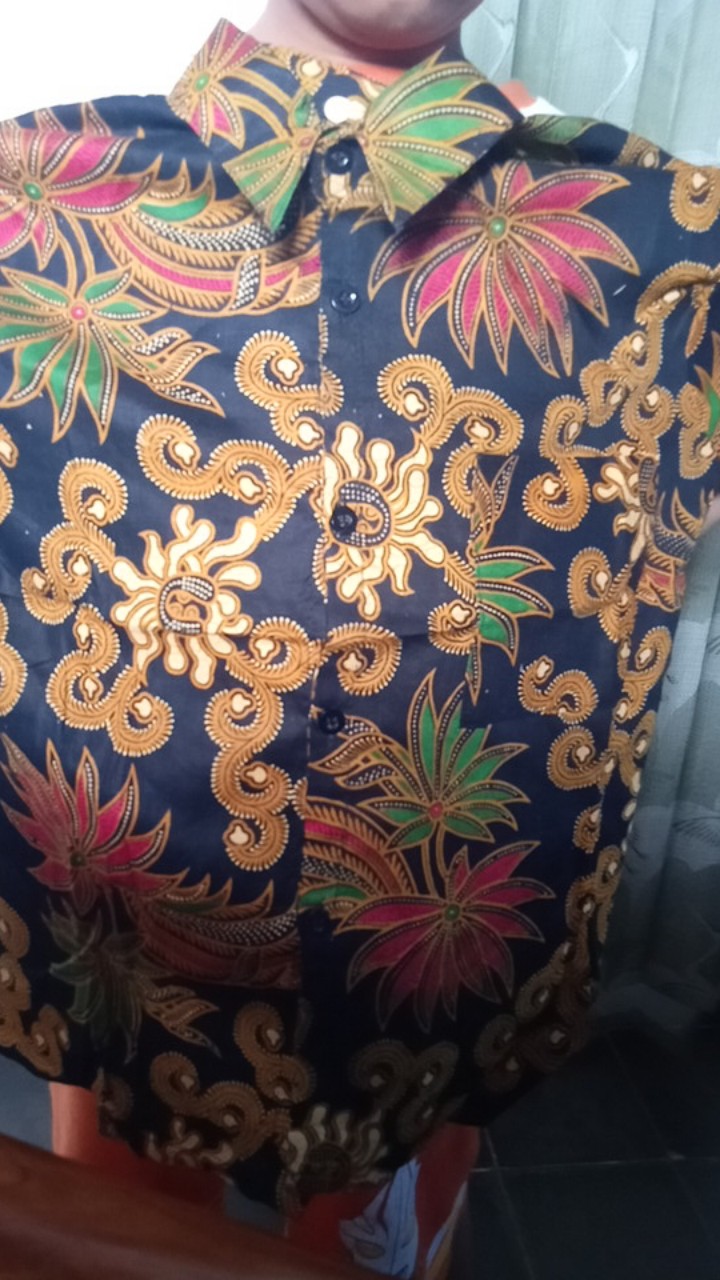 Hem Batik Anak Lengan Pendek Temurah Di Shopee 1-13th(bisa Cod)