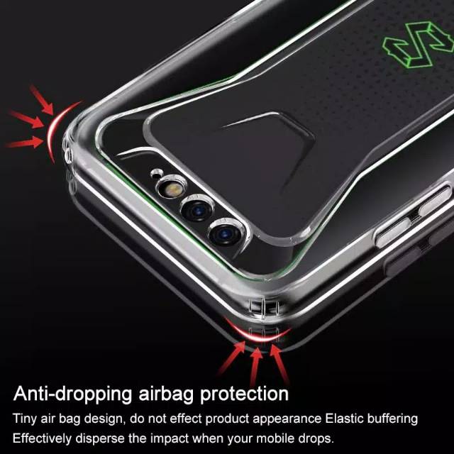 IMAK Black Shark Blackshark case casing cover free Screen protector