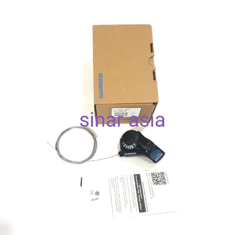 Shifter / operan gigi sepeda 7 speed Shimano TX30 - Ori 100%