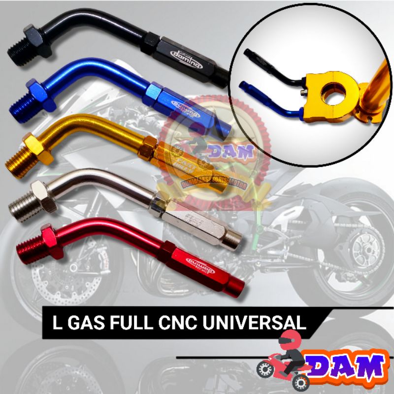 SETELAN L GAS SPONTAN CNC UNIVERSAL