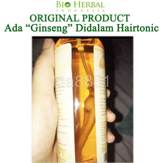 BIO HERBAL#HAIRTONIC Ginseng Original #Hair tonic rambut#Tonic rambut rontok#hair tonic ginseng