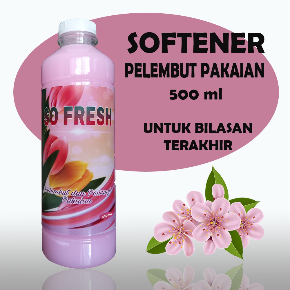 PELEMBUT DAN PENGHARUM PAKAIAN PINK 500 ML