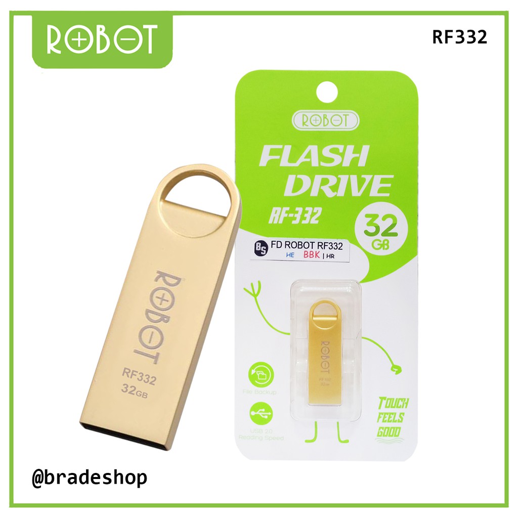 Flashdisk ROBOT 32GB 16GB 8GB 4GB RF332 RF316 RF308 RF304