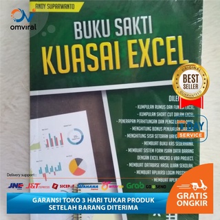 Buku Sakti Kuasai Excel hinggal materi VBA excel  Andy Suparwanto Penerbit Buku Deepublish