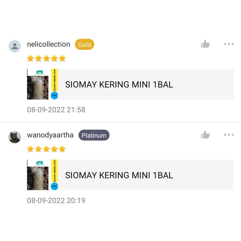 SIOMAY MINI 1BAL 5Kg / SIOMAY KERING MINI 5KG/LEBIH DETAIL ADA VIDEO/ LIBANFOOD