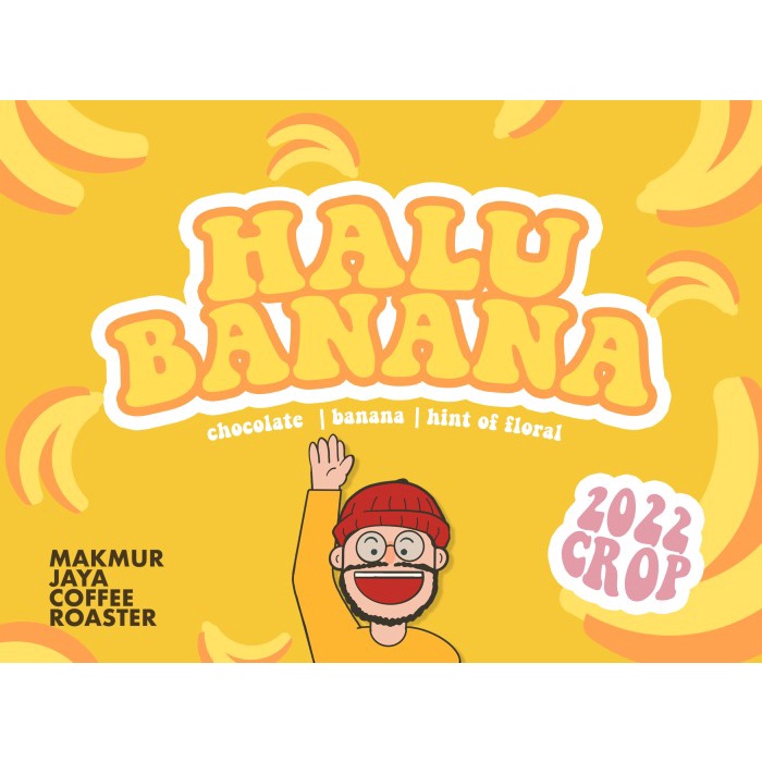 

✨COD✨ HALU BANANA - MAKMUR JAYA COFFEE