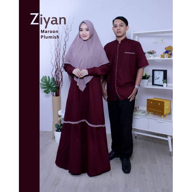 Akifa || Gamis couple ibu ayah toyobo ori