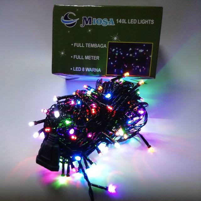 Lampu Tumblr MS-140LED 13 Meter Box Natal Murah Tumbler