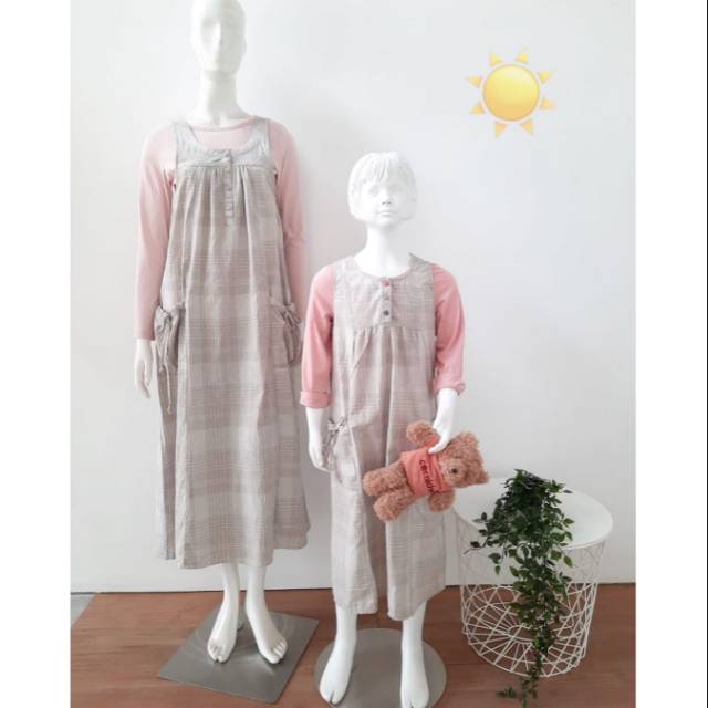 PAKAIAN OVERALL DRESS CORNICHE  (DEWASA)