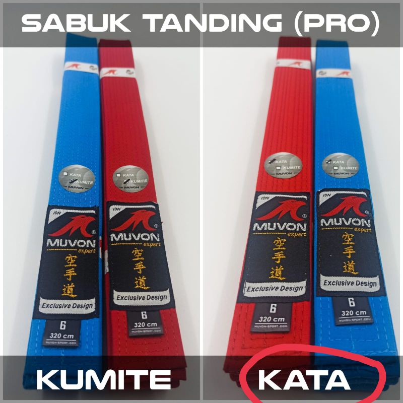 Pro series Muvon competision belt