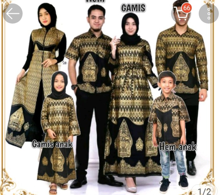 Baju Batik Couple Keluarga Wayang Prada / Batik Kondangan Terbaru / Batik Keluarga Sarimbit 2021