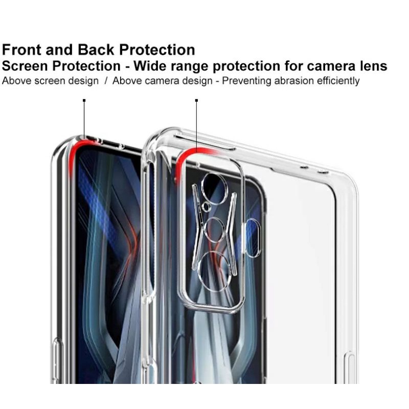 IMAK Case Xiaomi Poco F4 GT 5G Clear Softcase UX-5