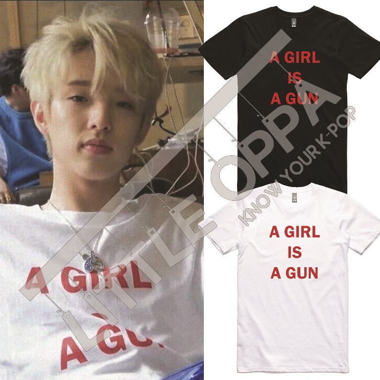 BAJU KAOS DAY6 JAE A GIRL IS A GUN T-SHIRT