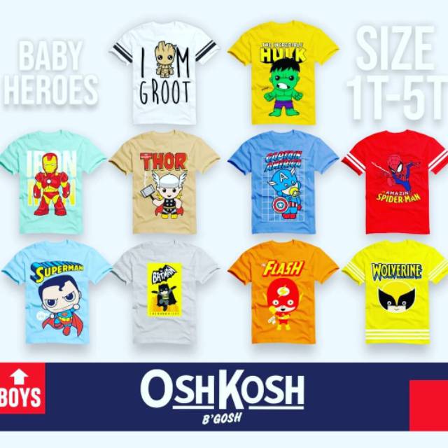 Kaos anak Oshkosh