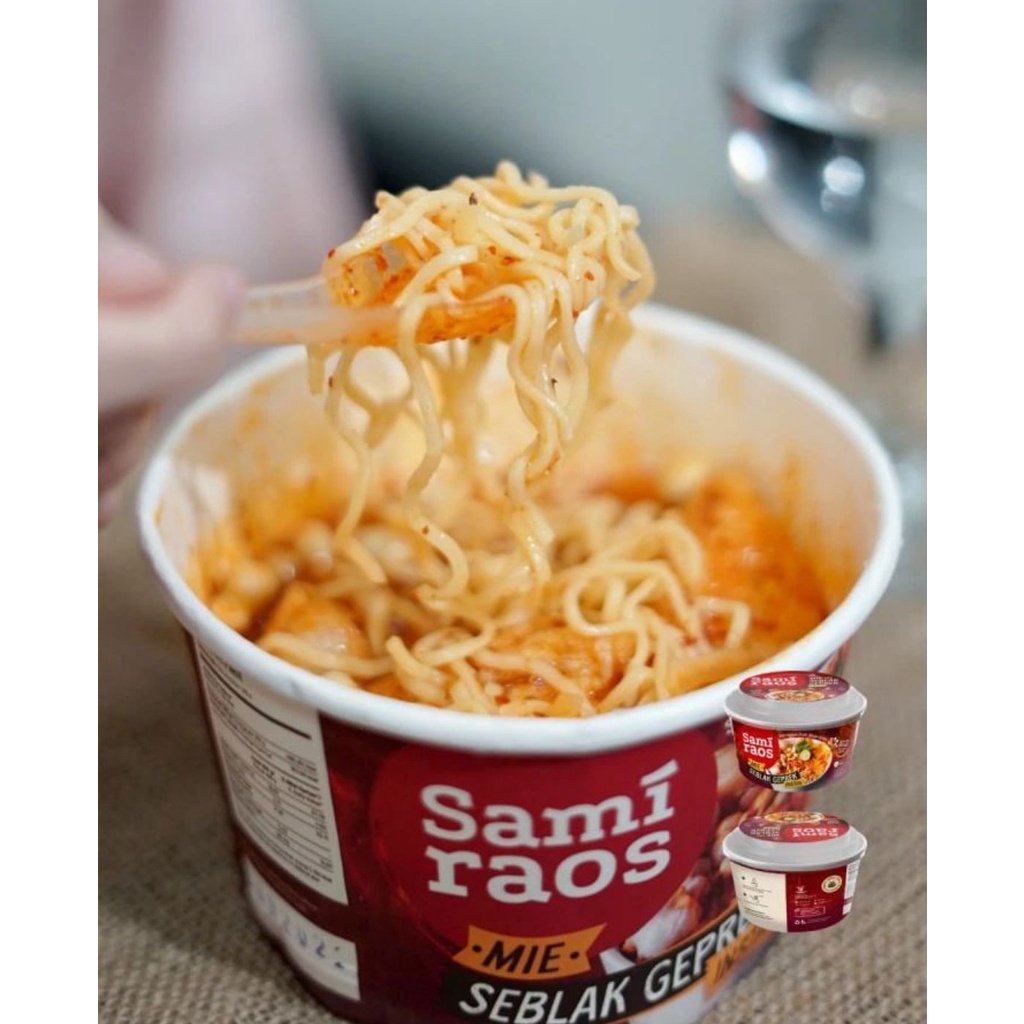 Mie Seblak Geprek Sami Raos Khas Garut Seblak Instant Kekinian 135 g