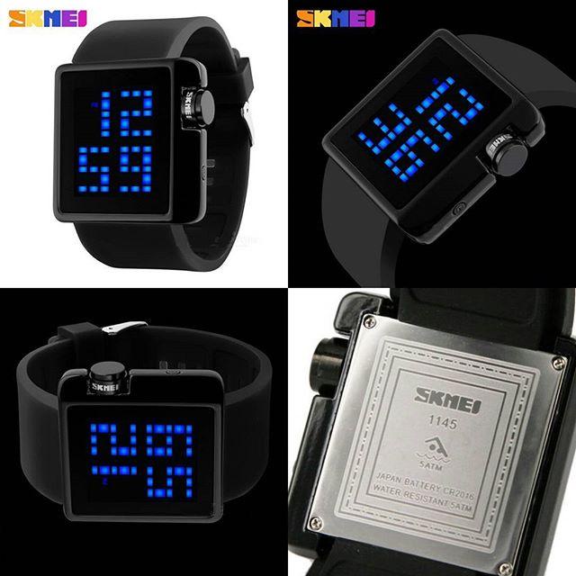 JAM TANGAN SKMEI 1145 ORIGINAL ANTI AIR FREE BOX