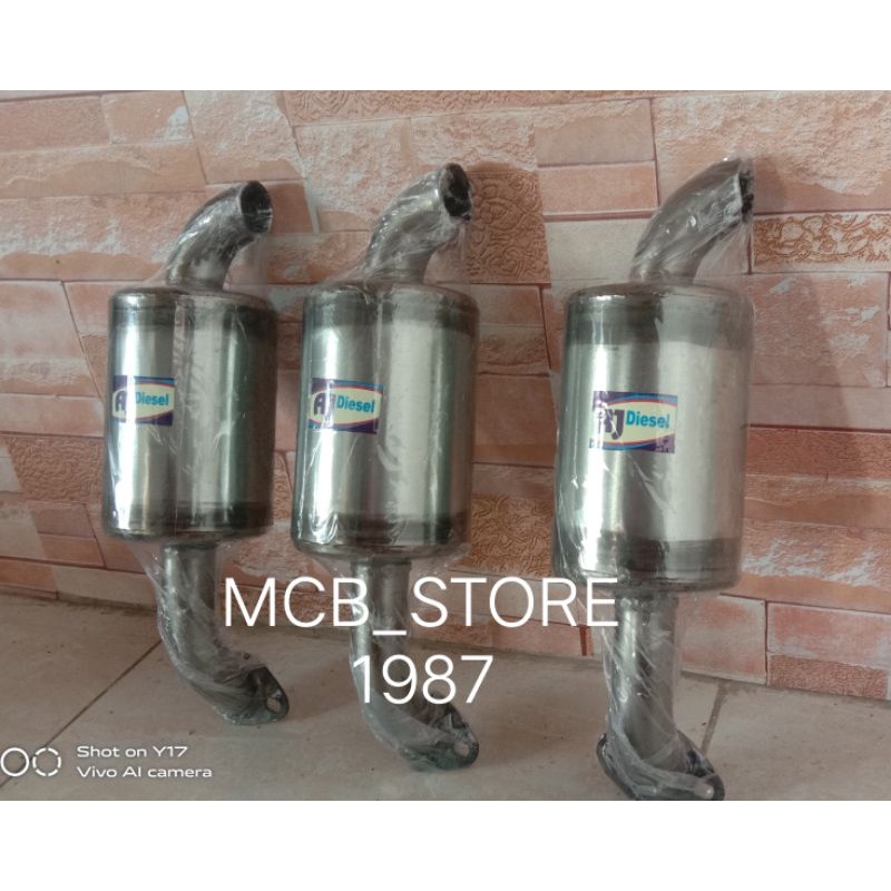 KNALPOT DISEL MESIN HONDA GX 270/370/390 SILINCER STANDAR