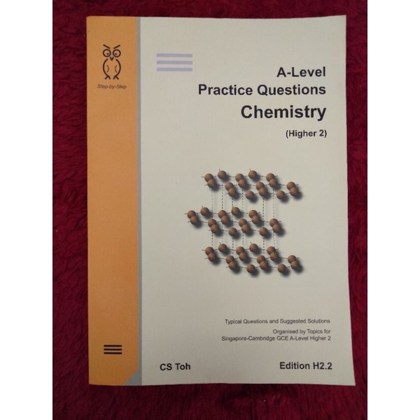 A-Level Practice Questions Chemistry H2.2 CS Toh
