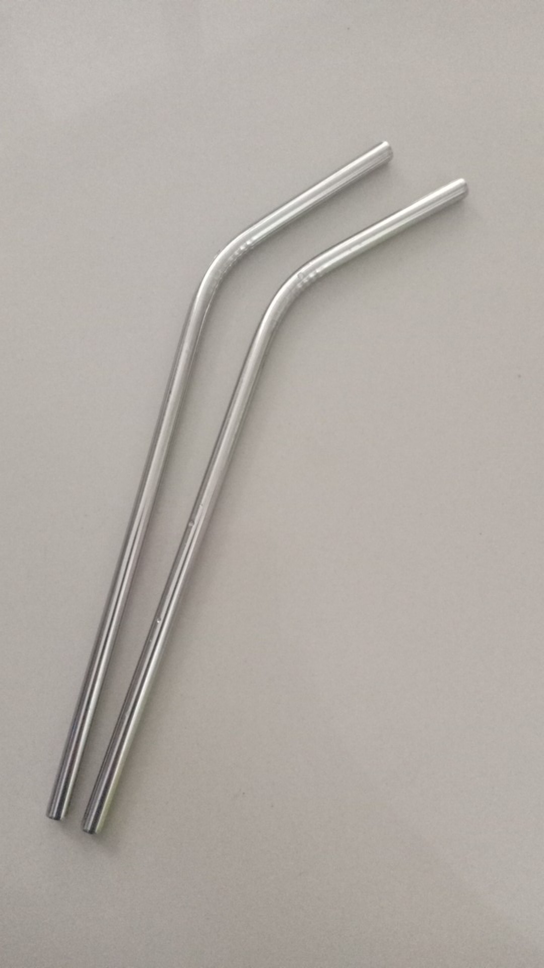 Sedotan Stainless Model Bengkok