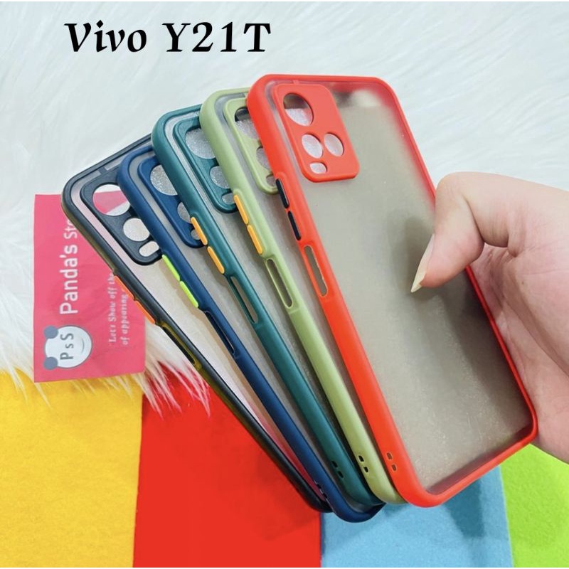 Case Vivo Y21T New 2021/2022 My choice Original + Ring Kamera / Pelindung Kamera (PsS)