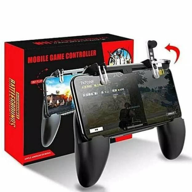 Gamepad W10 joystick trigger L1R1 holder button standing mobile legend game