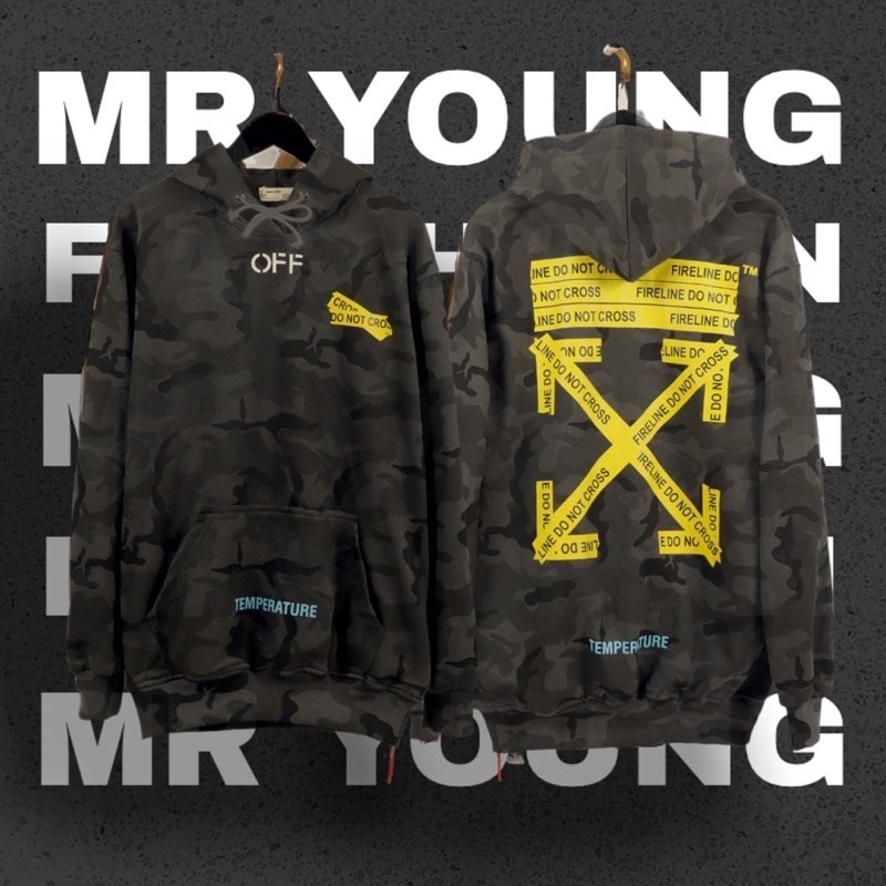 JAKET IMPORT OFF WHITE / JAKET ARMY OFFWHITE / HOODIE CAMO