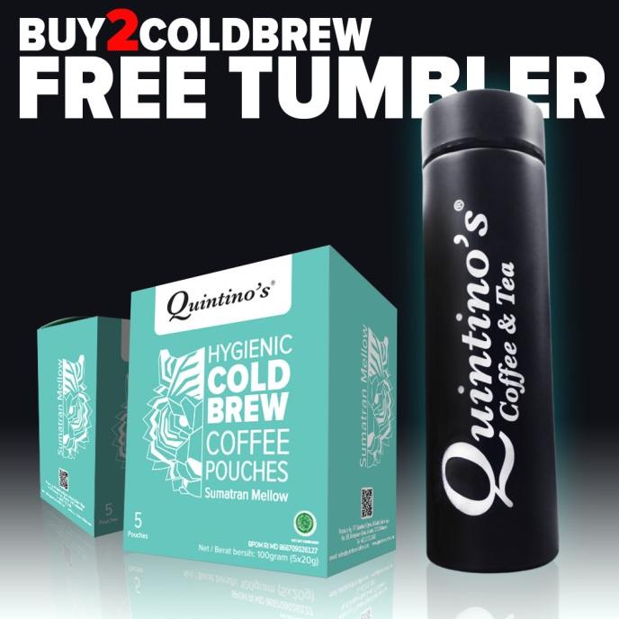 

Quintino's Cold Brew 2 Pack Free Tumbler