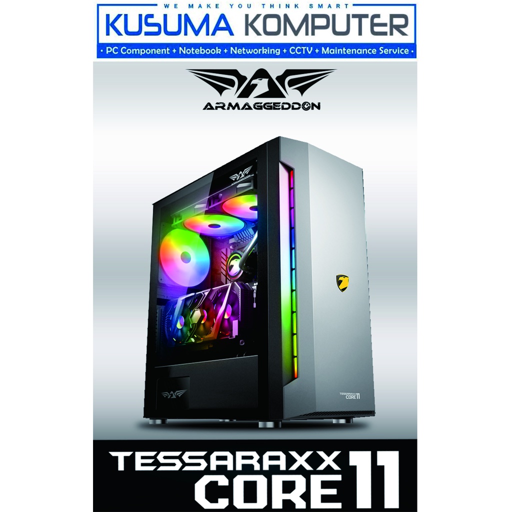 Armaggeddon Tessaraxx Core 11 E-ATX Casing PC Gaming