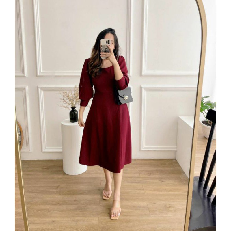 DRESS DAHAYU / DRESS VINTAGE / DRESS KEKINIAN SCUBA