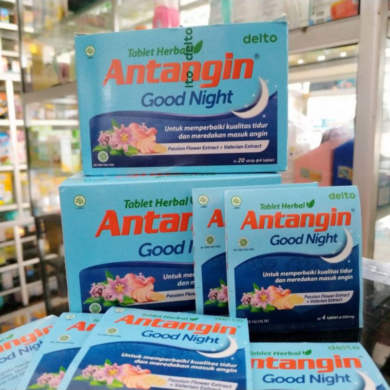 ANTANGIN GOOD NIGHT  @1STRIP @4TABLET HERBAL