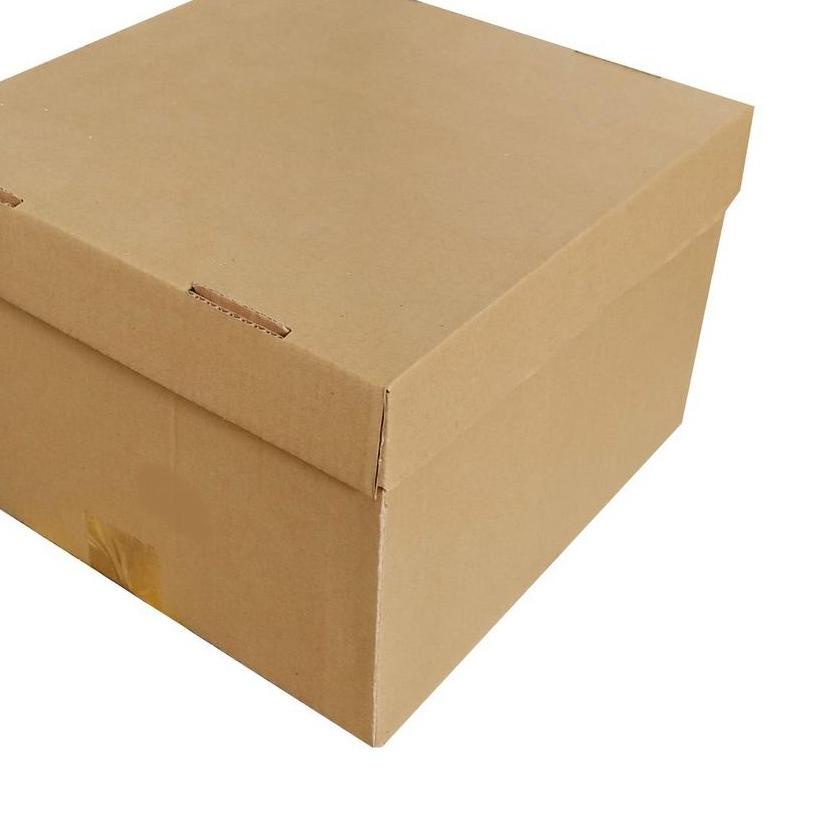 

Terbaik! 〈LASAZ〉 Box 40x40x25 cm Set Top/Bot Asia Kardus/Karton/Paking/Polos/Hampers/Boneka/Buah/Puding/Tar 시