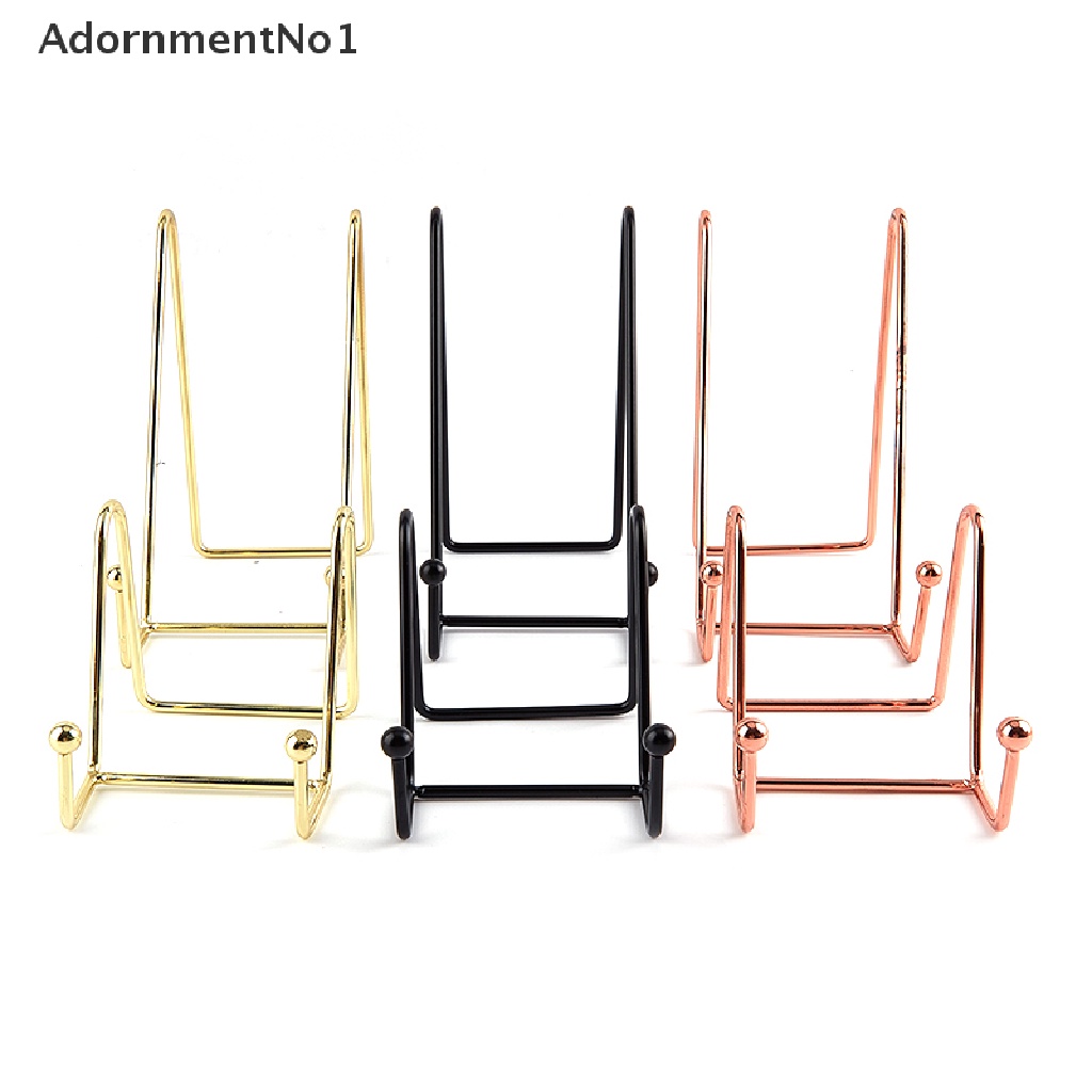 (AdornmentNo1) Rak Stand Display Buku / Foto Warna Rose Gold