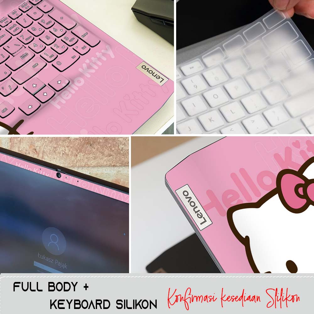 Garskin Laptop | Skin Laptop Hello Kitty Boneka