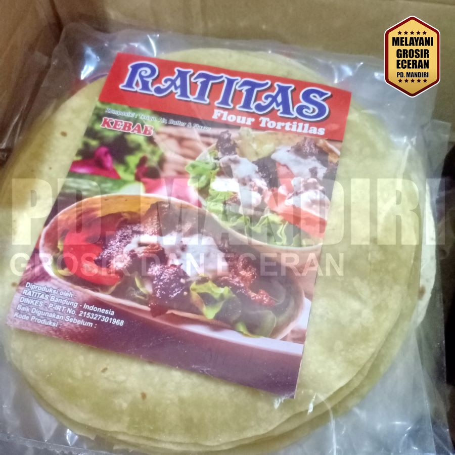 

RATITAS FLOUR TORTILLAS KEBAB UKURAN BESAR