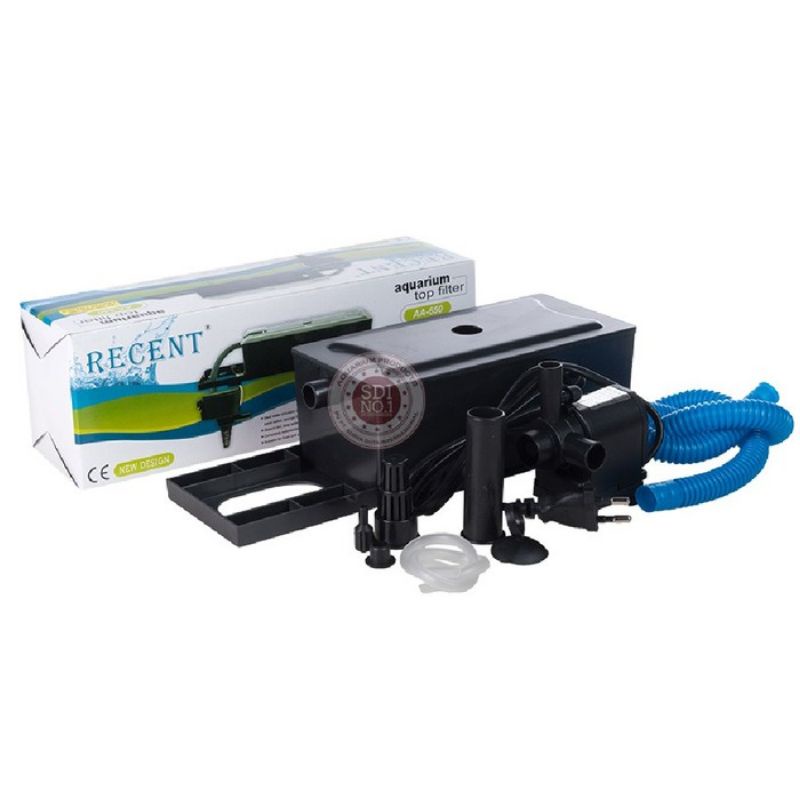 TOP FILTER Atas RECENT AA-650 AM 333 1SET lengkap pompa Aquarium aquascape ikan cardinal tetra koki dll